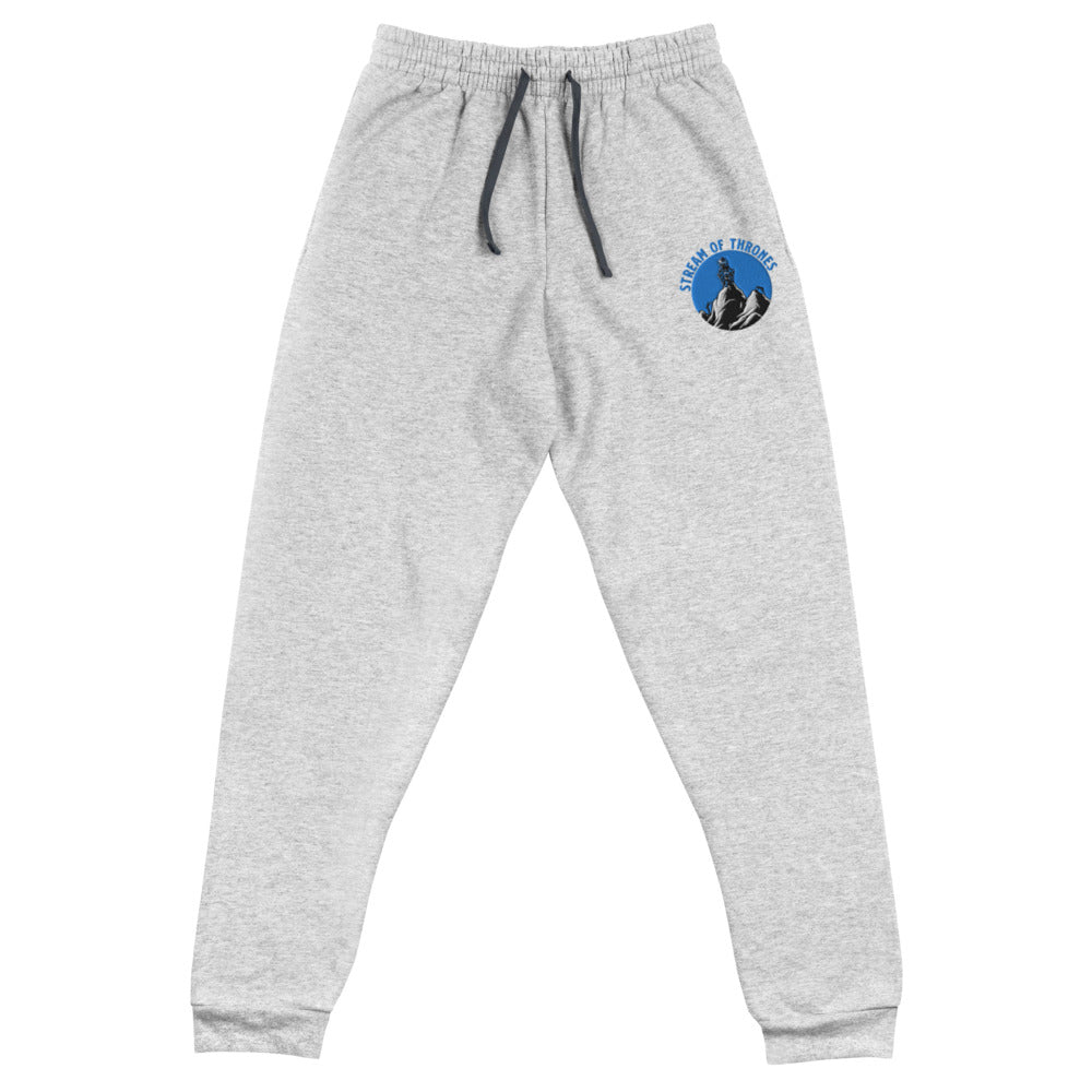 Stream of Thrones Embroidered Joggers
