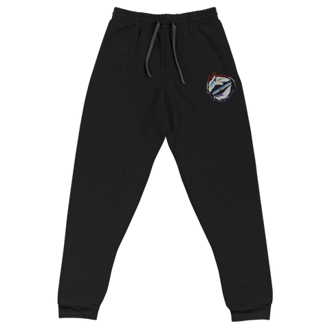 EmbattledWolf Embroidered Joggers