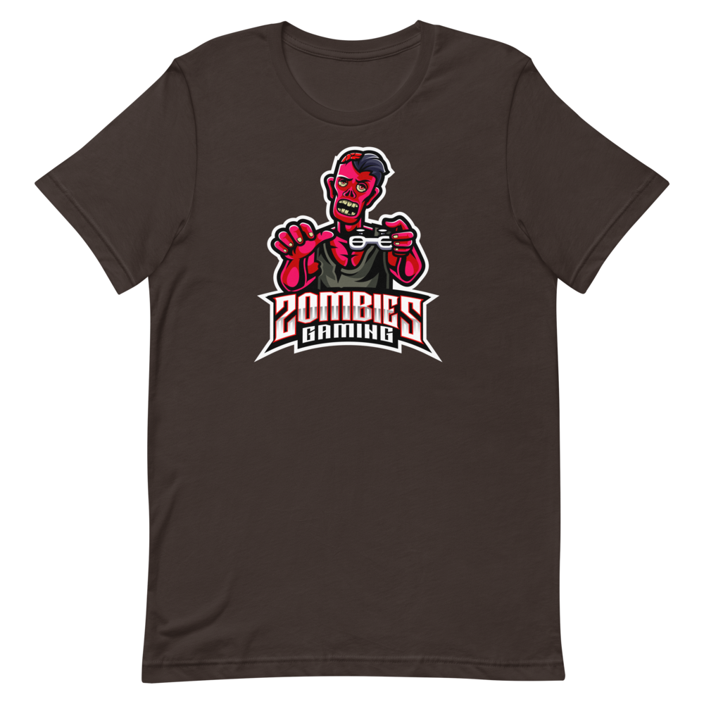 Zombies Gaming Premium Double Logo Tee