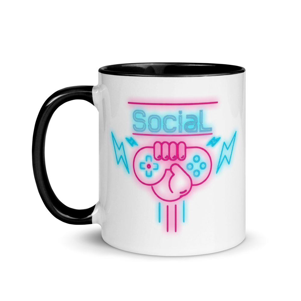 SociaL Accent Mug