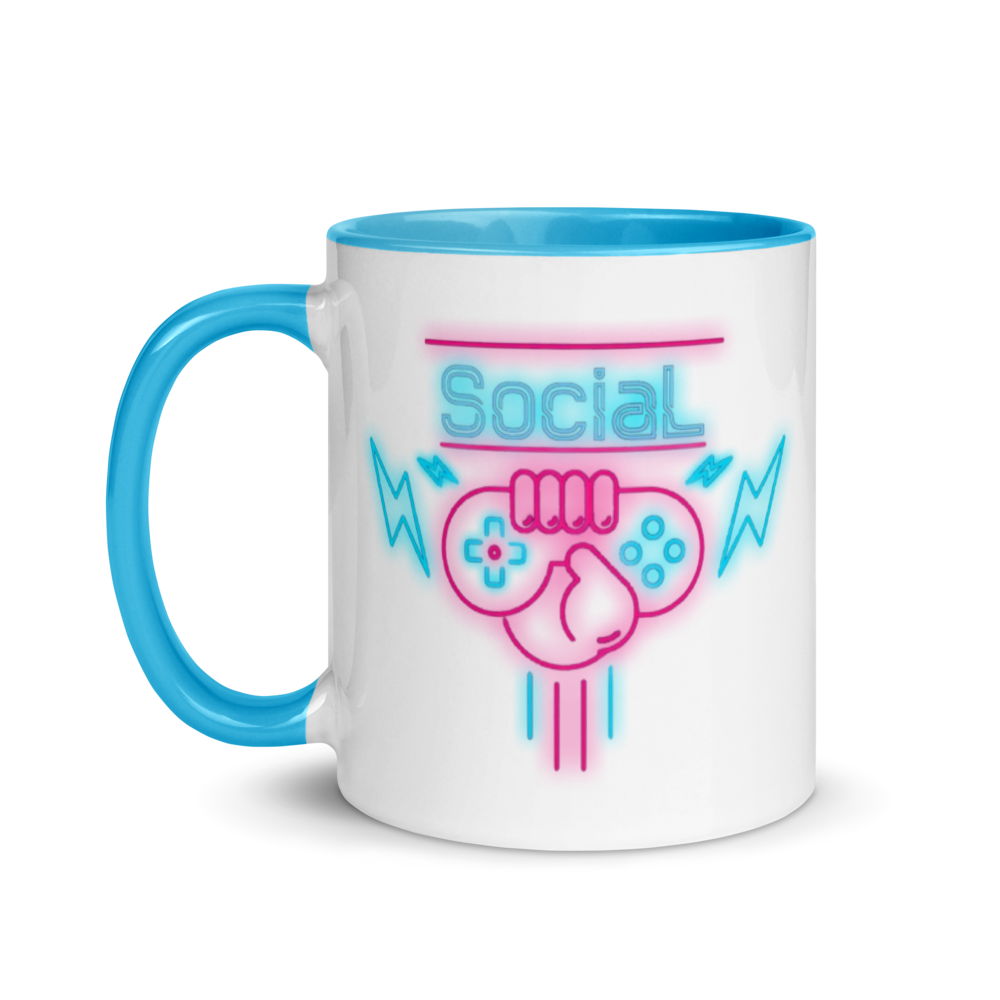 SociaL Accent Mug