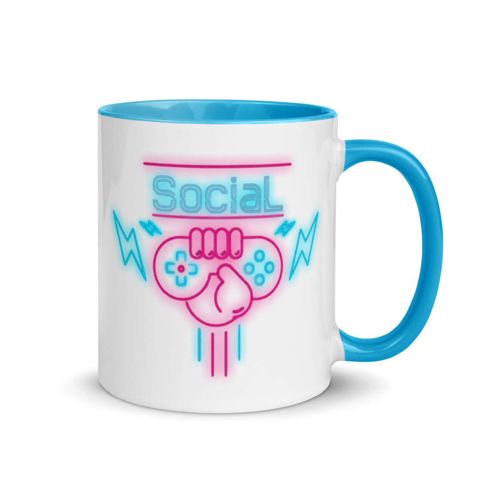 SociaL Accent Mug