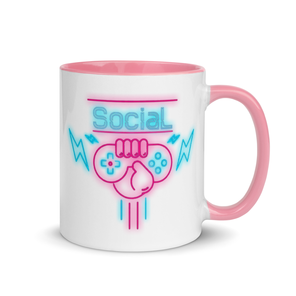 SociaL Accent Mug