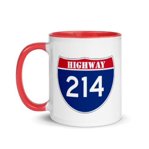 Highway 214 Accent Mug