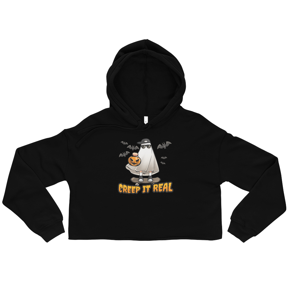WhiteBoii Crop Hoodie