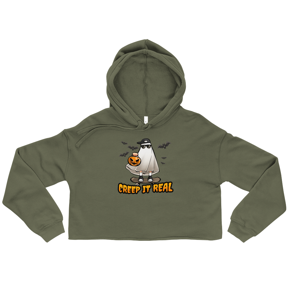 WhiteBoii Crop Hoodie