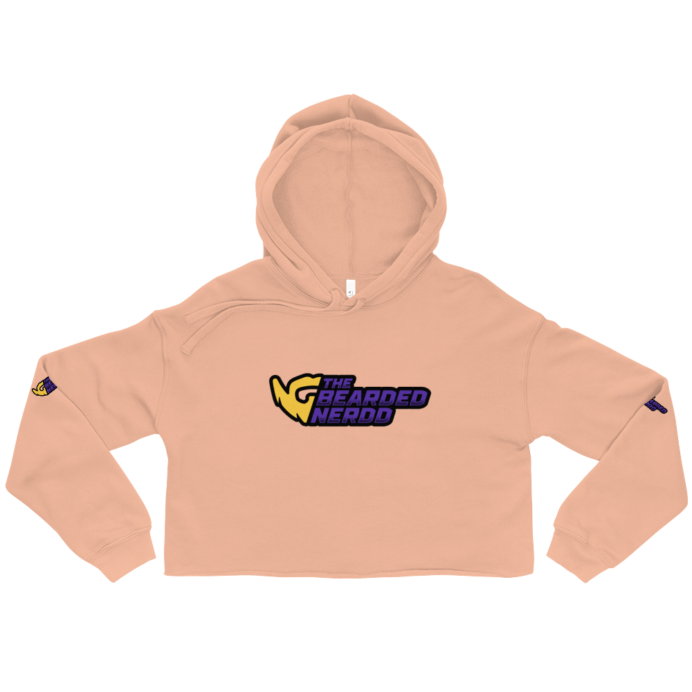 TheBeardedNerdd Crop Hoodie