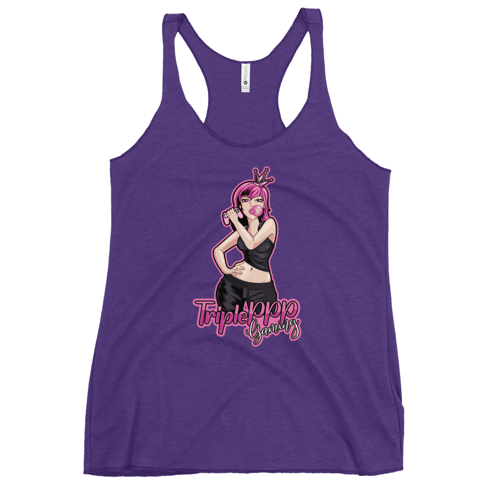 Triple PPP Gaming Ladies Racerback Tank