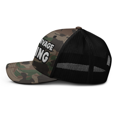 Griff Savage Gaming Camo Trucker Hat