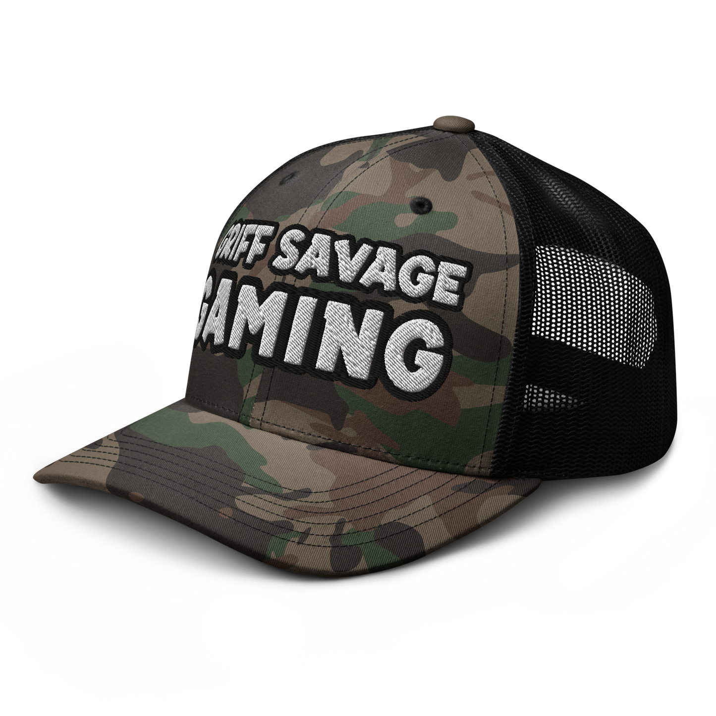 Griff Savage Gaming Camo Trucker Hat