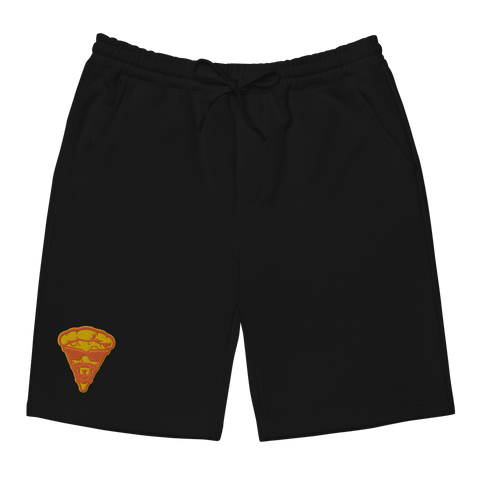 Pizza The Dude Doodle Daddy fleece shorts
