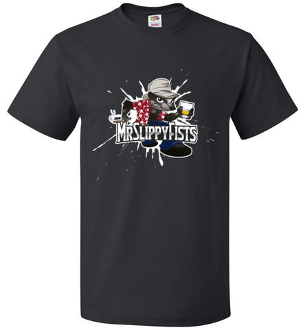 Mr Slippy Fists Classic Logo Tee