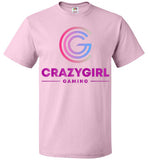 Crazy Girl Gaming Logo Tee