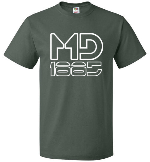 White Maddog1885 Tee