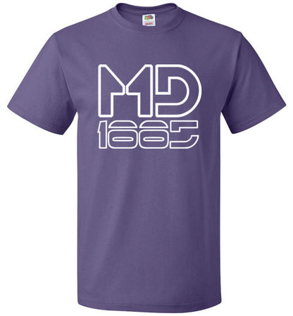 White Maddog1885 Tee