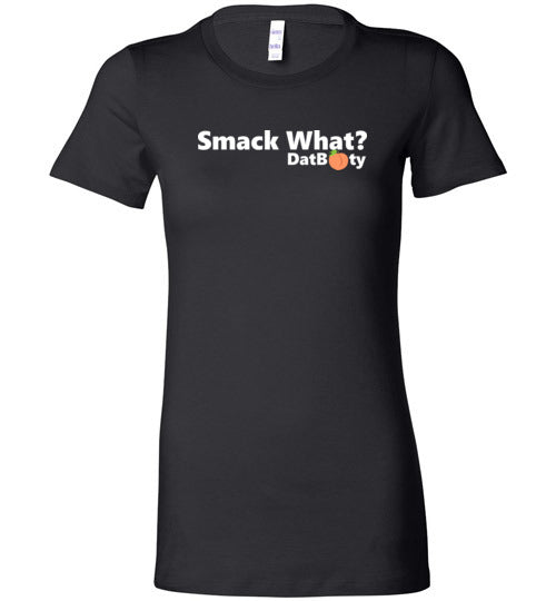 Starbeast White Logo "Smack What?" Ladies Tee