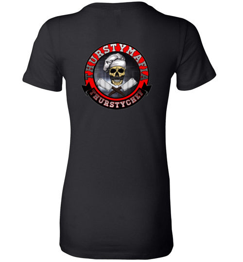 TMThrstyChef Ladies Premium Logo Tee