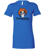 CrazyAces Logo Ladie's Tee
