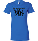 Live, Work and Game Ladies Tee