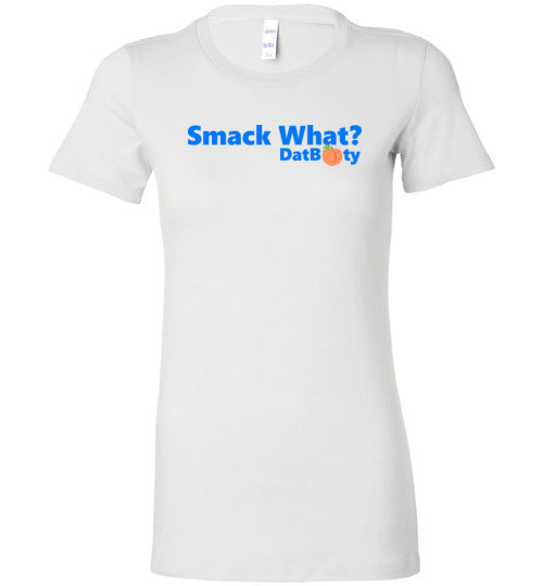 Starbeast Blue Logo "Smack What" Ladies Tee