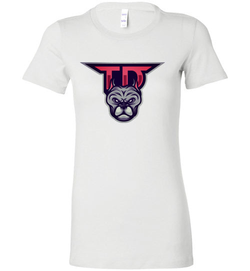 T-dogg Gaming Premium Ladies Logo Tee