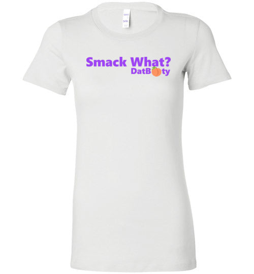 Starbeast Purple Logo "Smack What?"Ladies Tee