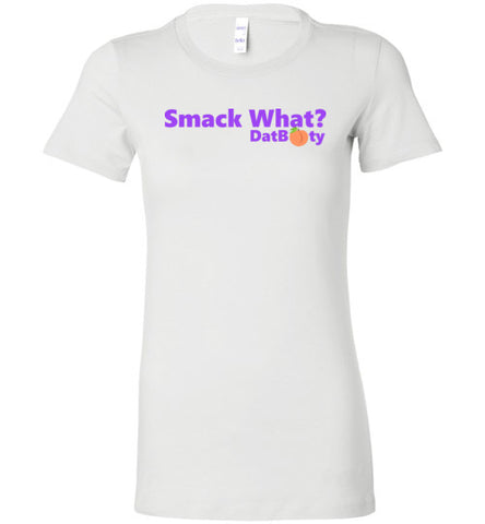 Starbeast Purple Logo "Smack What?"Ladies Tee