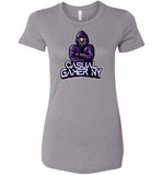 Casual Gamer NY Ladies Logo Tee