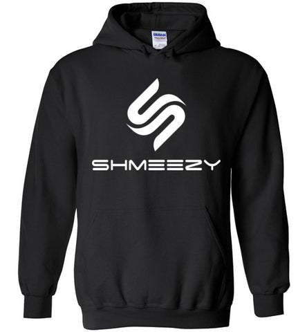 Shmeezy White Logo Hoodie