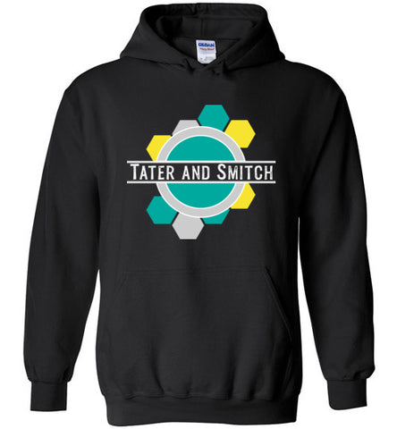 Tater & Smitch White Logo Hoodie