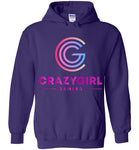 Crazy Girl Gaming Logo Hoodie