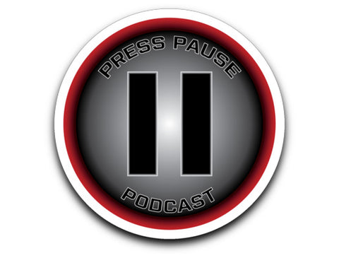 Press Pause Podcast Sticker