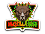 NUGZILLAx850 Sticker