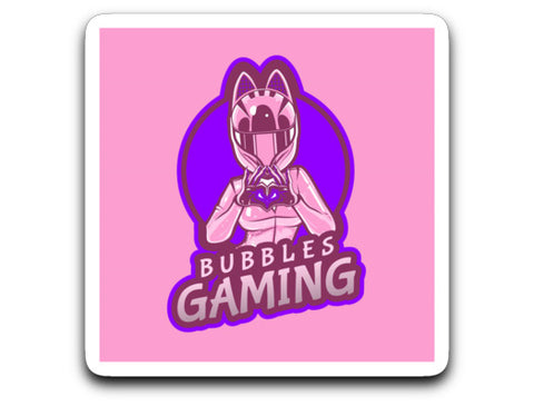 Bubbles Gaming Sticker