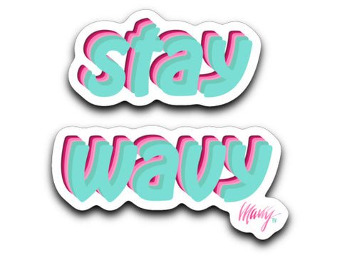 MavvyTV Wavy Sticker