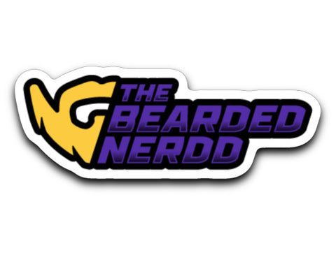 TheBeardedNerdd Sticker