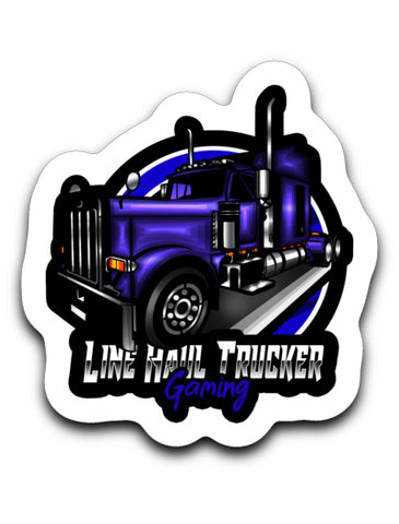 Line Haul Trucker Gaming Sticker