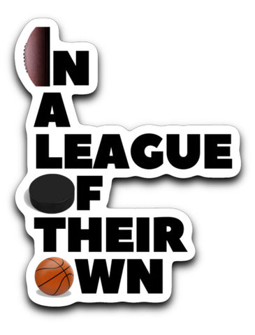 In a League of Their Own Podcast Sticker