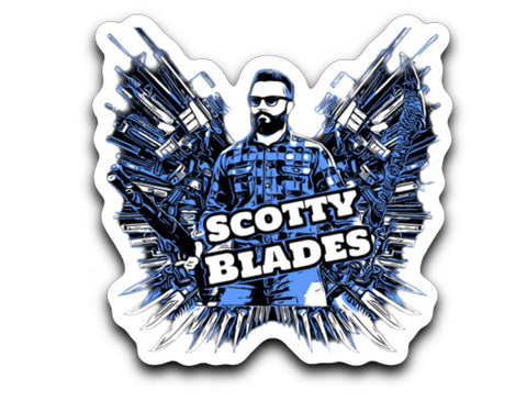 Scotty Blades Sticker