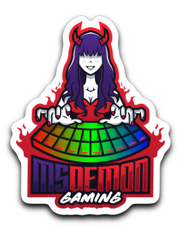 MsDemonGaming Sticker