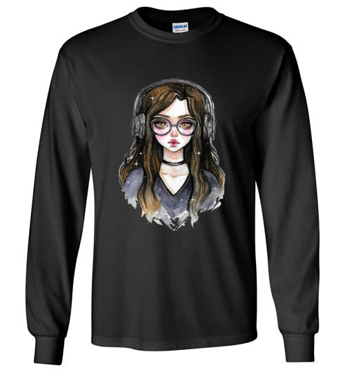 Spooky Babe Gaming Premium Long Sleeve Logo Tee