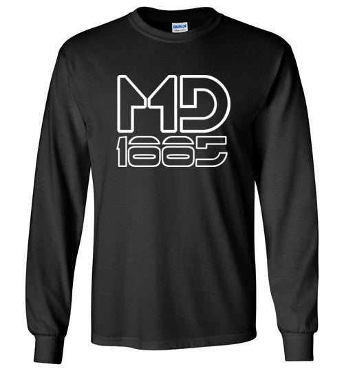 White Maddog1885 Long Sleeve
