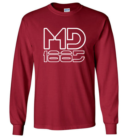 White Maddog1885 Long Sleeve