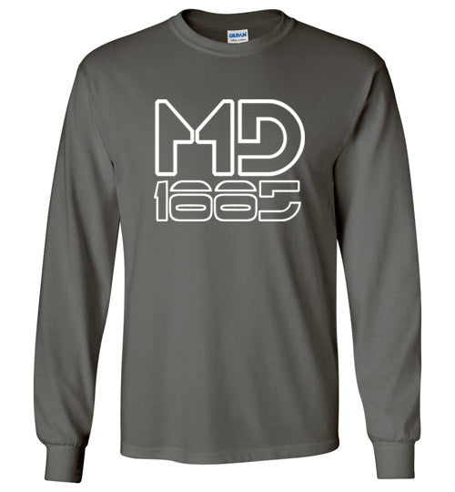 White Maddog1885 Long Sleeve