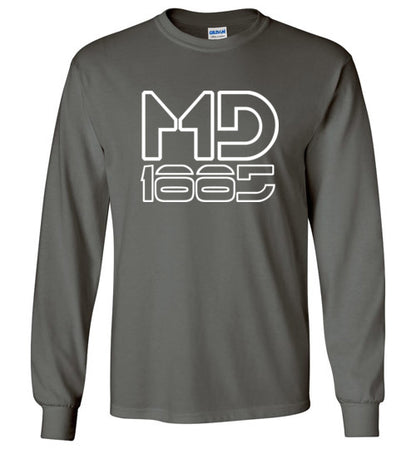 White Maddog1885 Long Sleeve