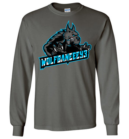 Wolfbaneee93 Long Sleeve Logo Tee