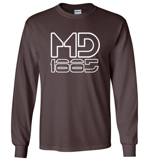 White Maddog1885 Long Sleeve