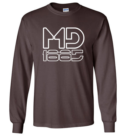 White Maddog1885 Long Sleeve