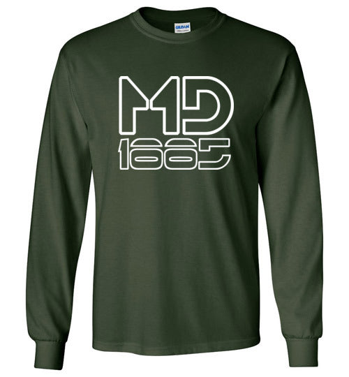 White Maddog1885 Long Sleeve