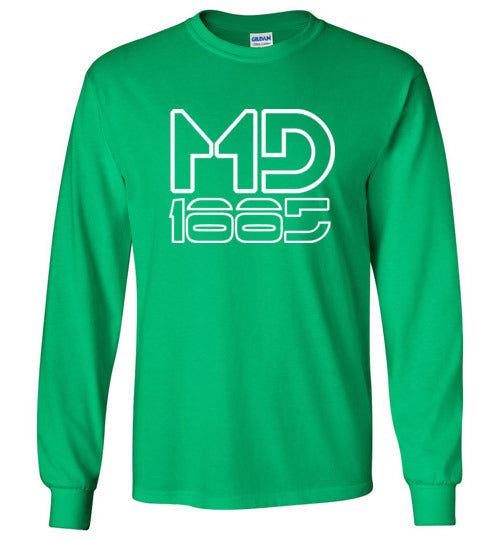 White Maddog1885 Long Sleeve